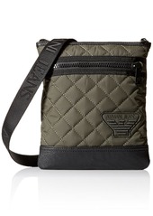 Armani Jeans Men's Quilted Crossbody 