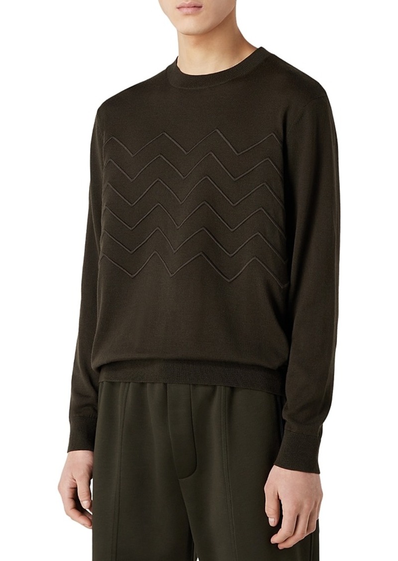 Emporio Armani Long Sleeve Pullover Crewneck Sweater