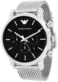 Armani Men's Black dial Watch