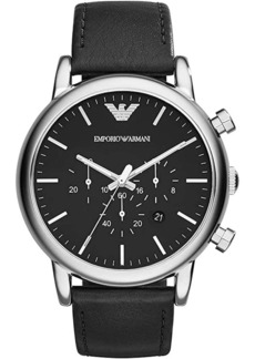 Armani Men's Black dial Watch