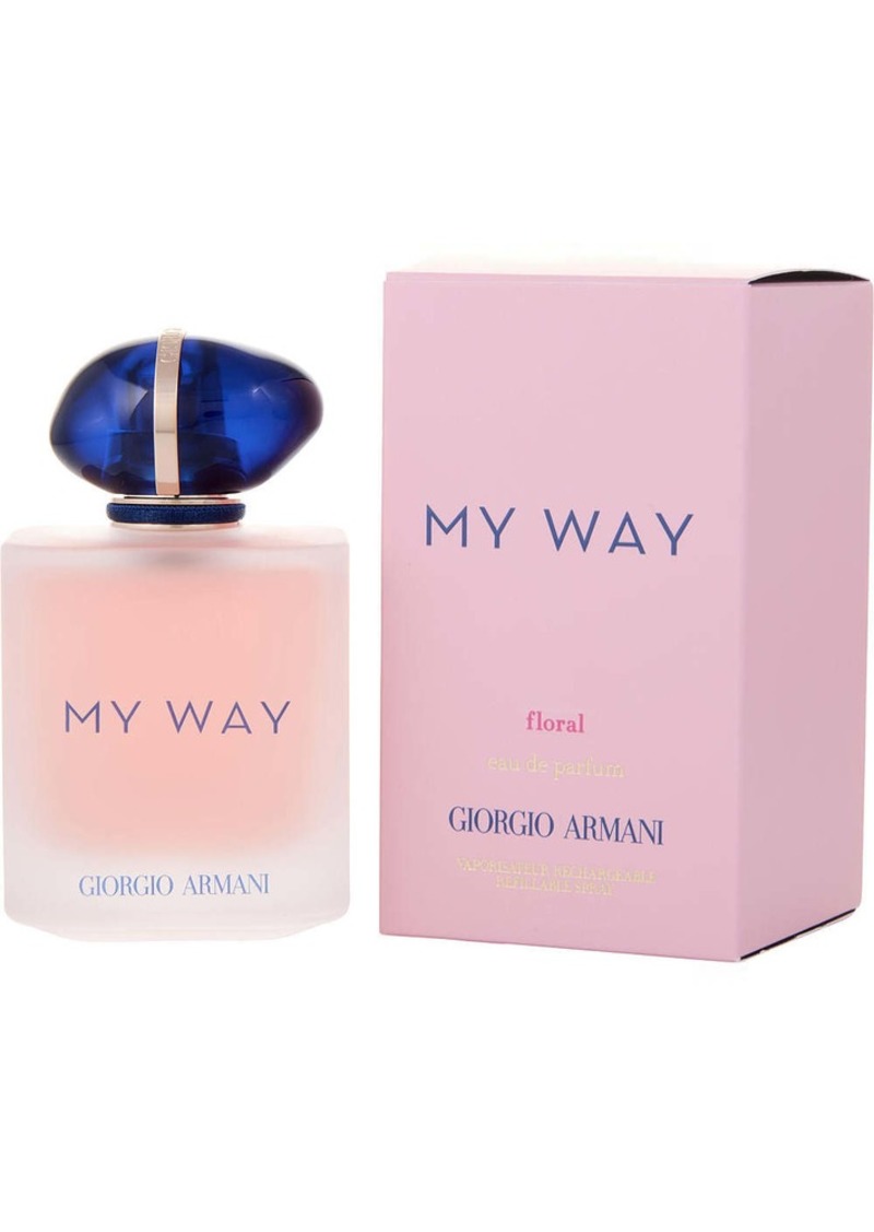 Armani My Way Floral By Giorgio Armani Eau De Parfum Spray Refillable 3 Oz Women