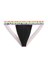 Armani Rainbow Logo Jockstrap