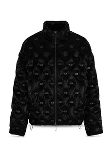 Emporio Armani Zip Front Quilted Jacket