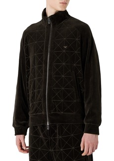 Emporio Armani Zip Front Sweatshirt
