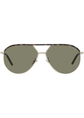 Armani pilot-frame sunglasses