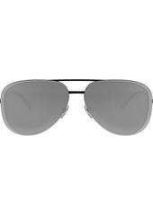 Armani aviator mirrored sunglasses
