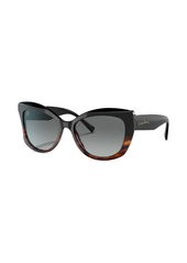 Armani butterfly-frame sunglasses