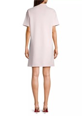 Armani Button-Front Cotton-Blend Dress