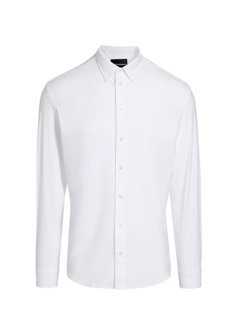 Armani Button-Up Sport Shirt