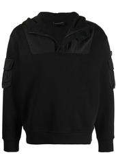 Armani cargo-pocket hoodie
