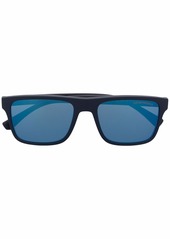 Armani changeable-lense rectangular sunglasses