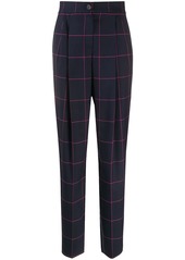Armani checked tailored trousers
