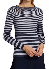 Armani Chenille Striped Sweater