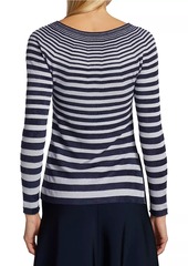 Armani Chenille Striped Sweater
