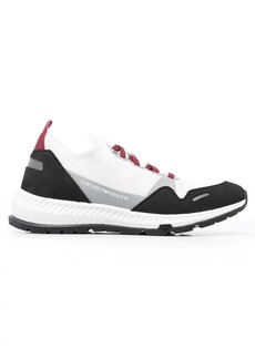 Armani colour-block lace-up sneakers
