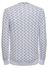 Armani Cotton & Cashmere Jacquard Sweater