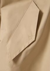 Armani Cotton & Silk Trench Coat