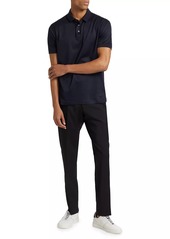 Armani Cotton-Blend Polo Shirt