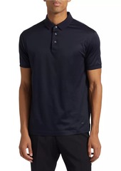 Armani Cotton-Blend Polo Shirt