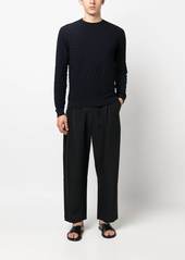 Armani crew-neck knitted jumper