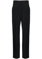 Armani darted straight-leg trousers