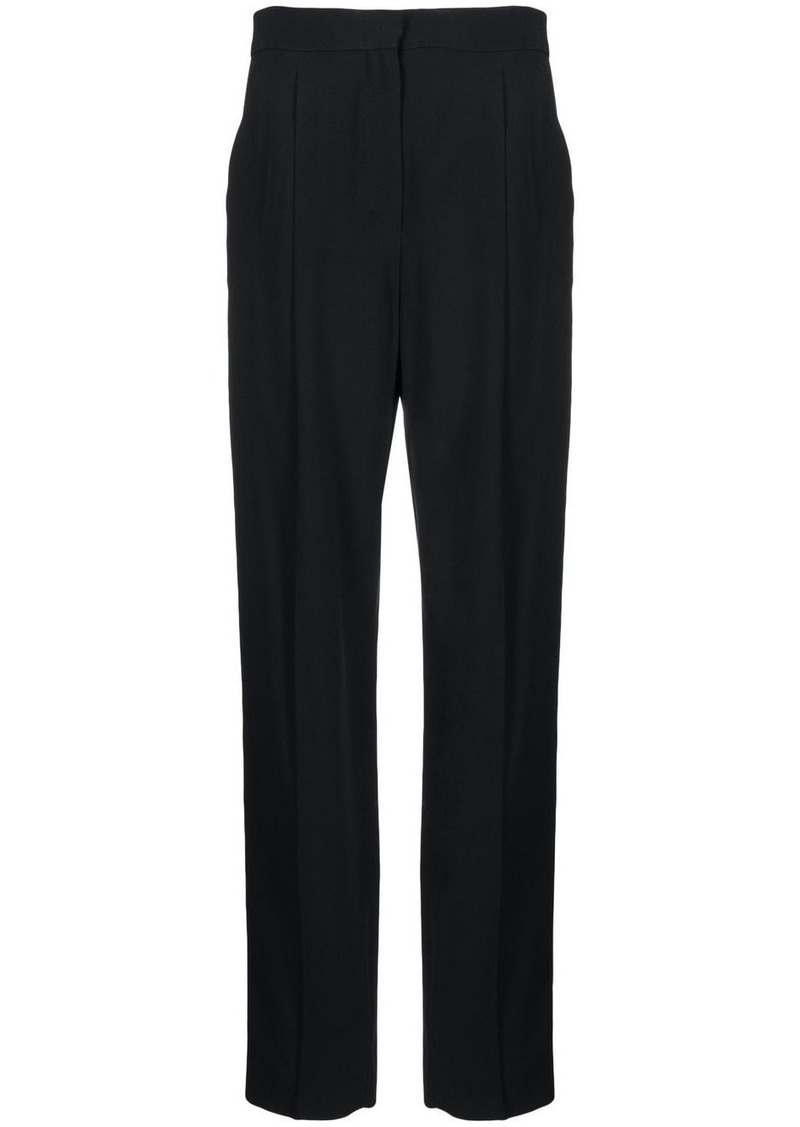 Armani darted straight-leg trousers