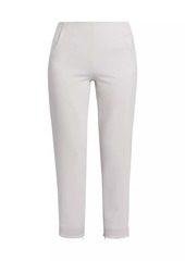 Armani Double Crepe Stretch Wool Trousers