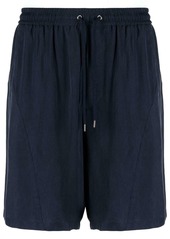 Armani drawstring cotton Bermuda shorts