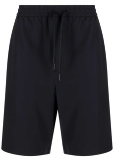 Armani drawstring-fastening track shorts