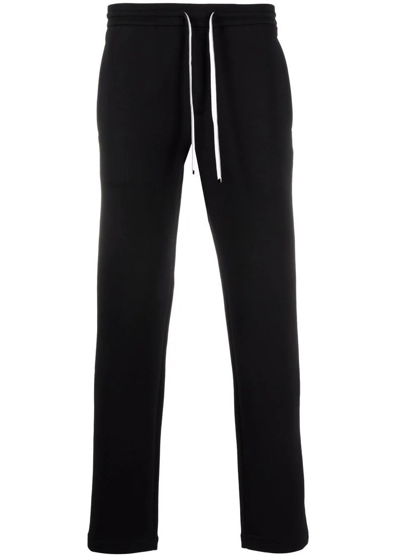 Armani drawstring logo-print track pants