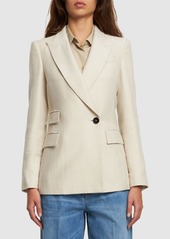 Armani Drill Linen & Wool Jacket