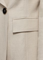 Armani Drill Linen & Wool Jacket