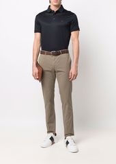 Armani eagle-motif polo shirt