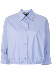 Armani elasticated-waist shirt