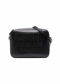Armani embossed-logo crossbody bag