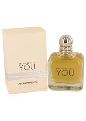 Emporio Armani 538577 3.4 oz Because Its You by Emporio Armani Eau De Parfum Spray for Women