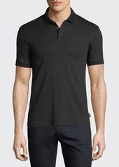 Emporio Armani Basic Textured Polo Shirt