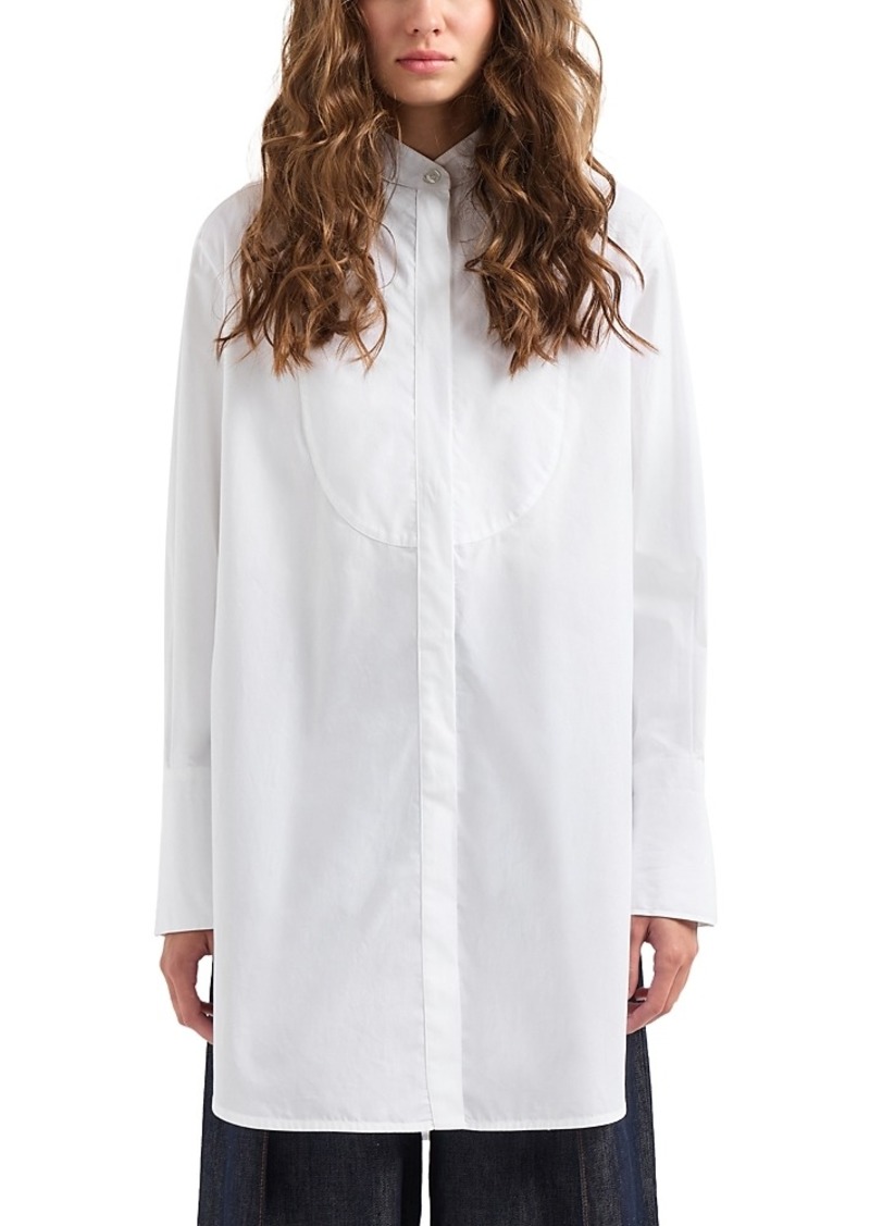 Emporio Armani Bib Front Tunic Shirt