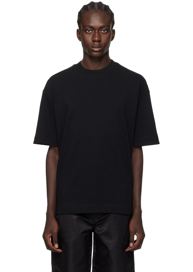 Emporio Armani Black Bonded T-Shirt