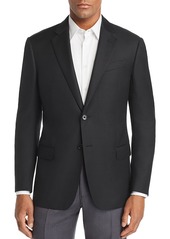 Emporio Armani Black Regular Fit Sport Coat