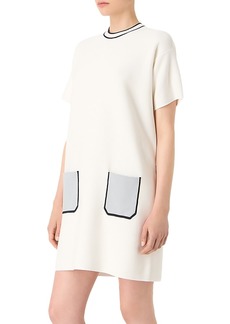 Emporio Armani Contrast Trim Pocket Dress