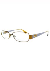 Emporio Armani EA 9669 UTR Womens Rectangle Eyeglasses 54mm