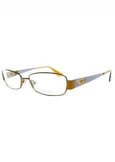 Emporio Armani EA 9669 UTR Womens Rectangle Eyeglasses 54mm