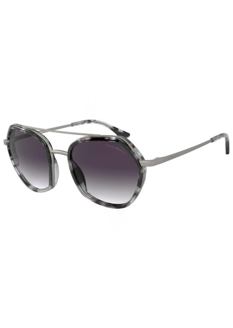 Emporio Armani EA2098 30038G Geometric Sunglasses