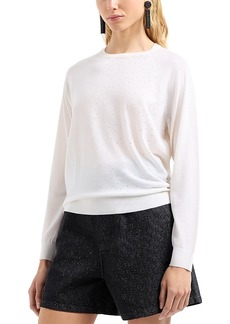 Emporio Armani Embellished Wool Sweater