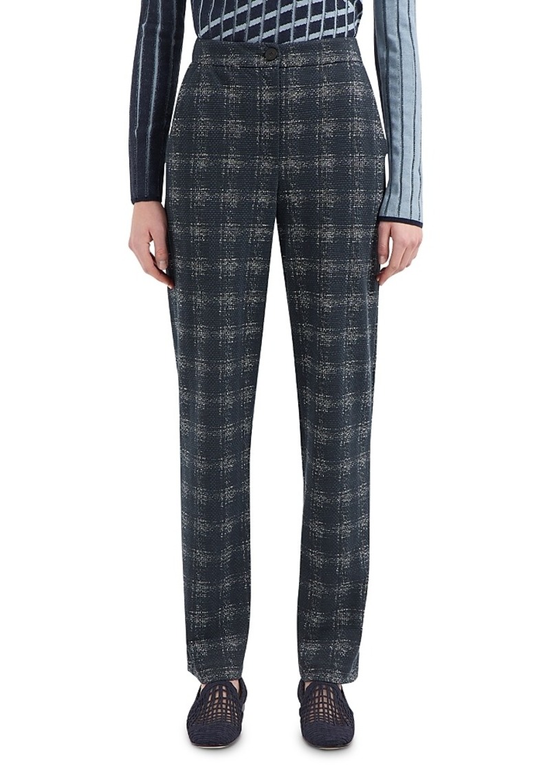 Emporio Armani Icon Jacquard Jersey Trousers