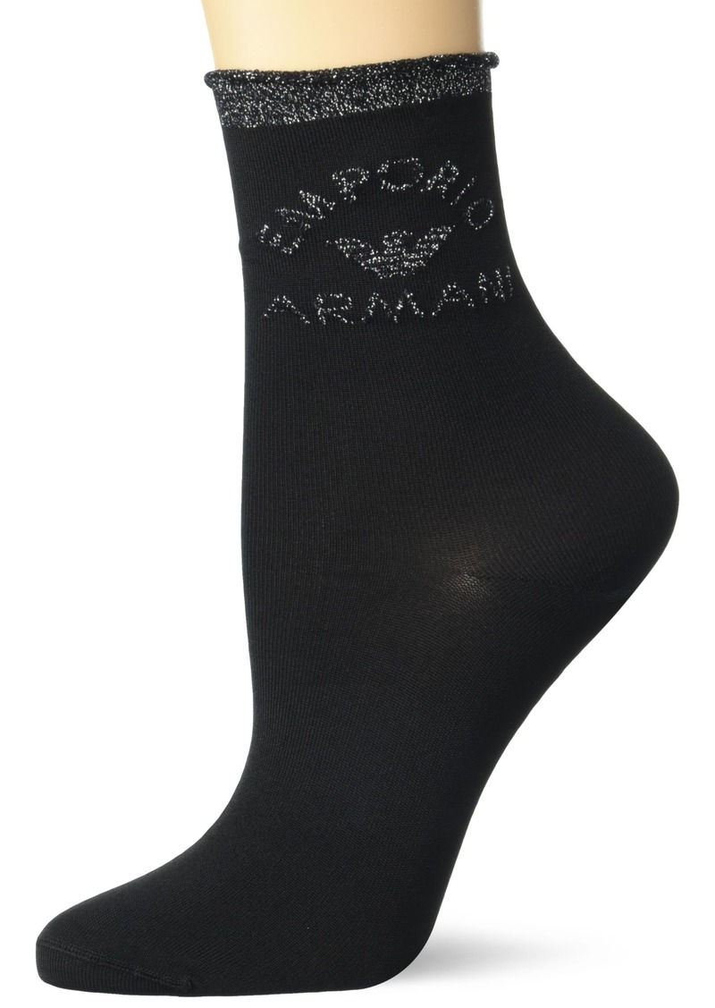 Emporio Armani Macro Logo Monopack Short Socks