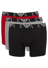 Emporio Armani Men's Bold Monogram 3 Pack Boxer