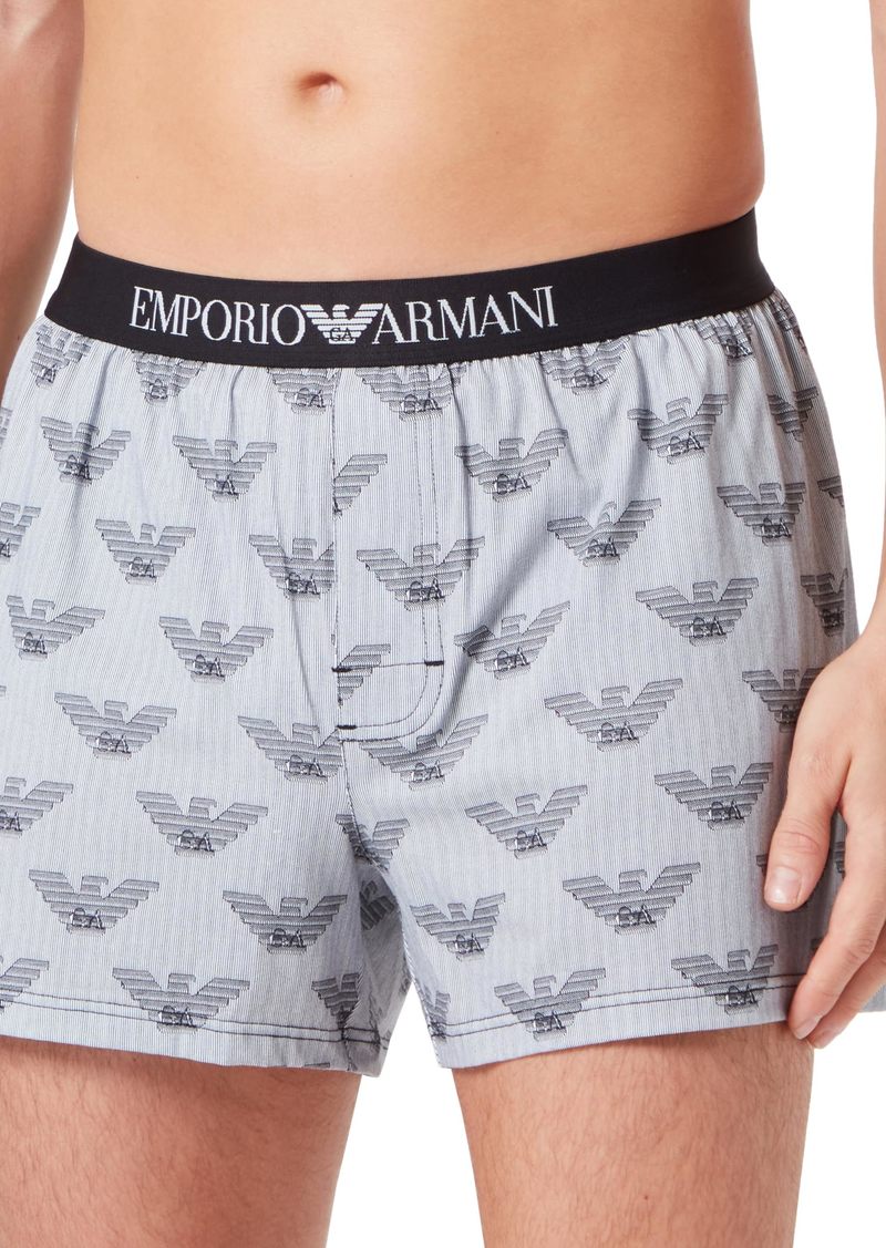 Emporio Armani Men's Classic Pattern Mix Loose Boxer