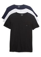 Emporio Armani mens Cotton Crew Neck T-shirt Base Layer Top   US